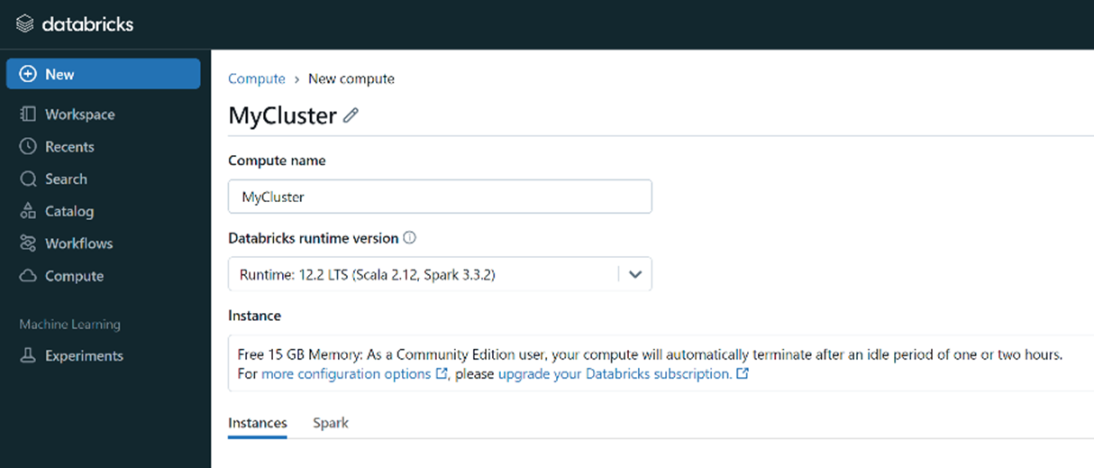  Clusters in Databricks.